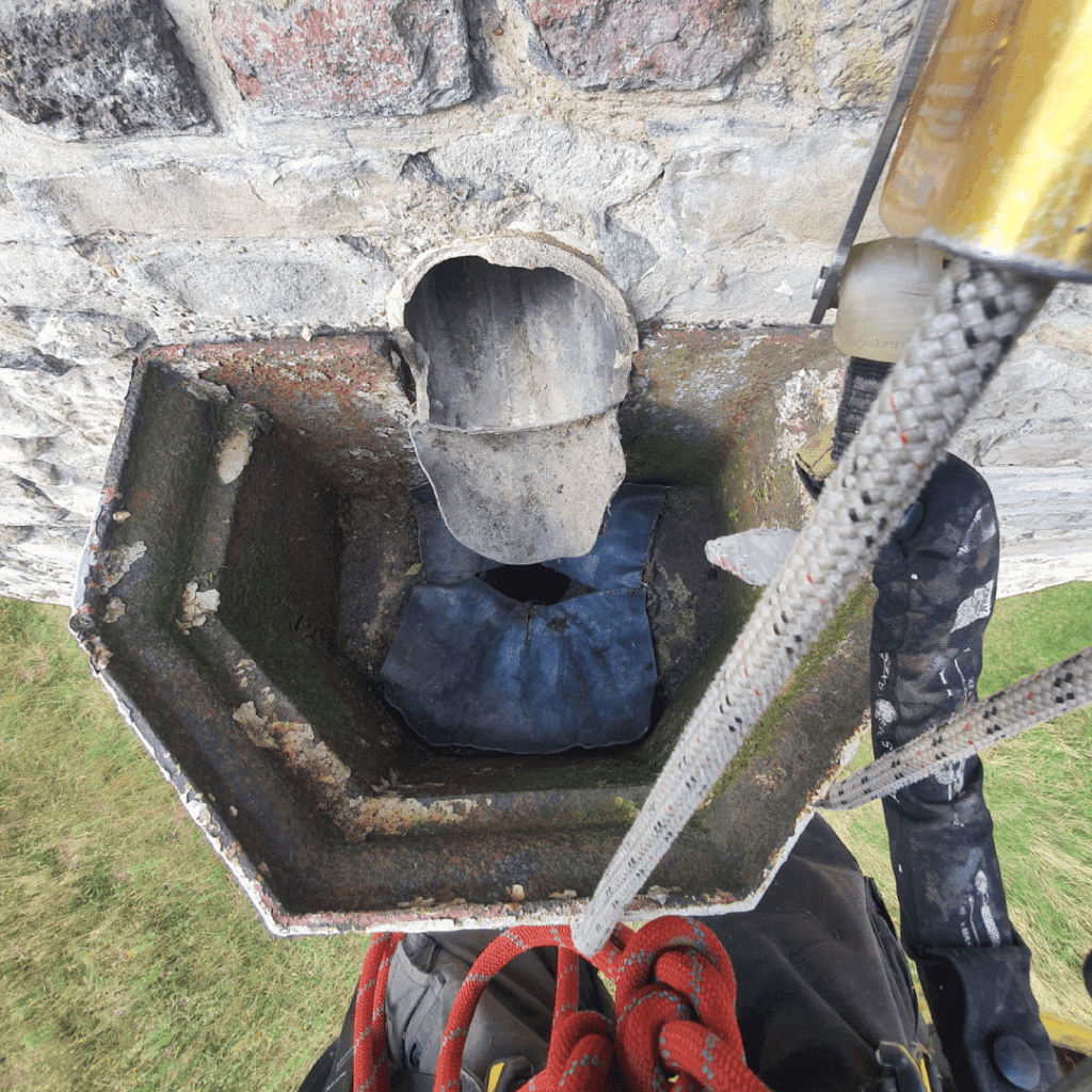 Clean gutter after high altitude special services gutter cleaning service